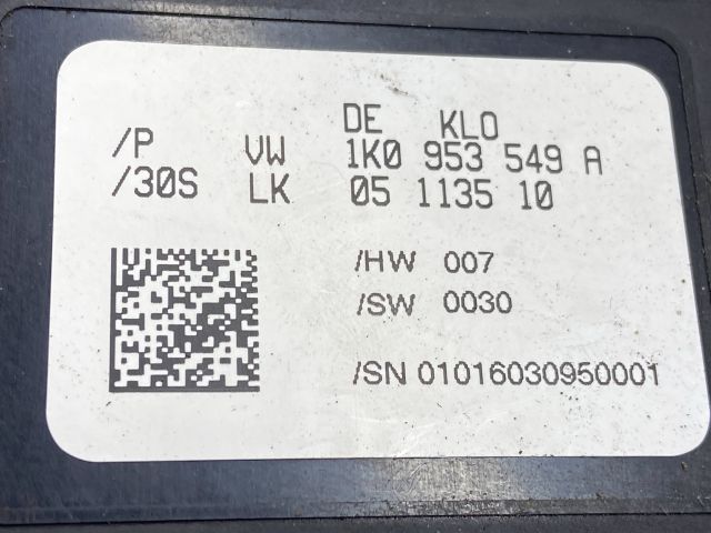 bontott VW TOURAN Kormányoszlop Vezérlő