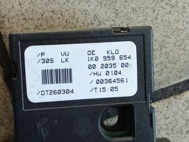 bontott VW TOURAN Kormányszög Jeladó