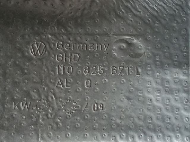 bontott VW TOURAN Középső Kipufogó Dob Hővédő Lemez