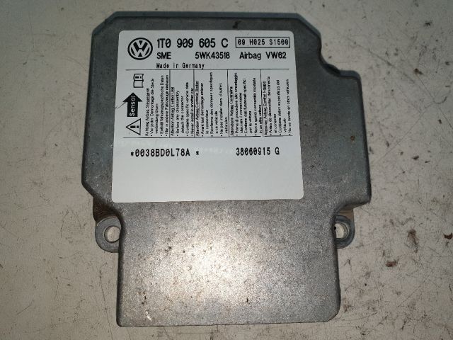 bontott VW TOURAN Légzsák Elektronika