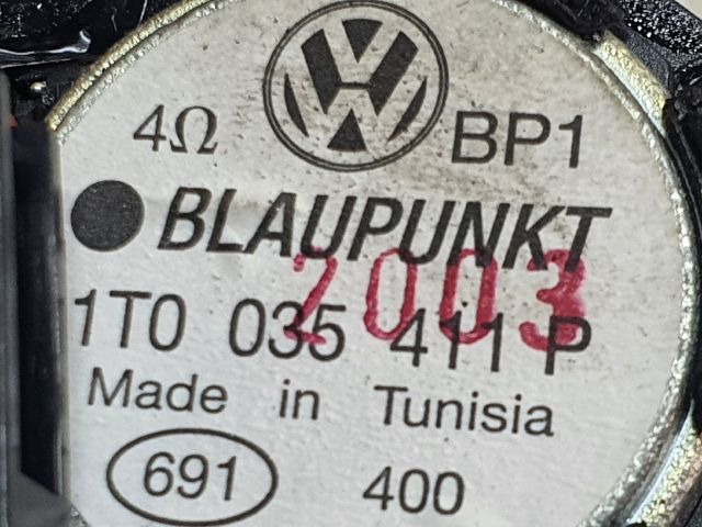 bontott VW TOURAN Magassugárzó Hangszóró