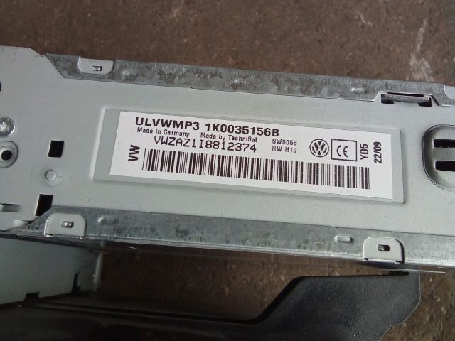 bontott VW TOURAN Rádió / CD