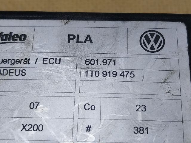 bontott VW TOURAN Tolatóradar Elektronika