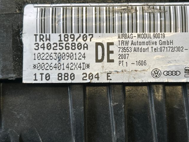 bontott VW TOURAN Utasoldali Légzsák