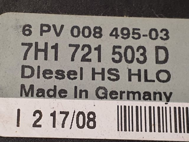 bontott VW TRANSPORTER Gázpedál (Elektromos)