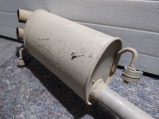 bontott VW TRANSPORTER Hátsó Kipufogó Dob