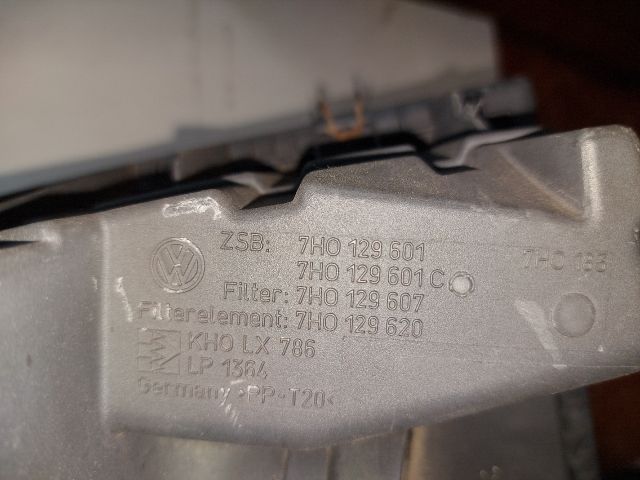 bontott VW TRANSPORTER Légszűrő Ház