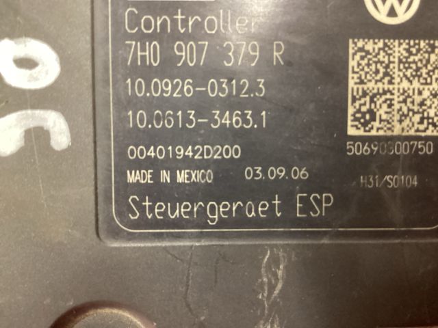 bontott VW TRANSPORTER ABS Kocka