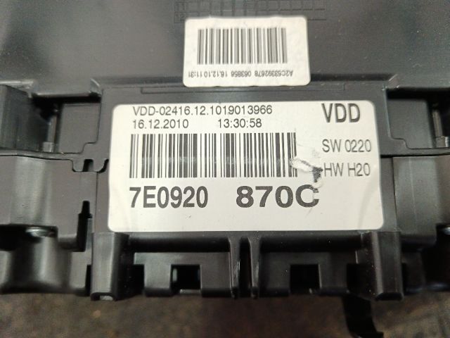 bontott VW TRANSPORTER Kilométeróra