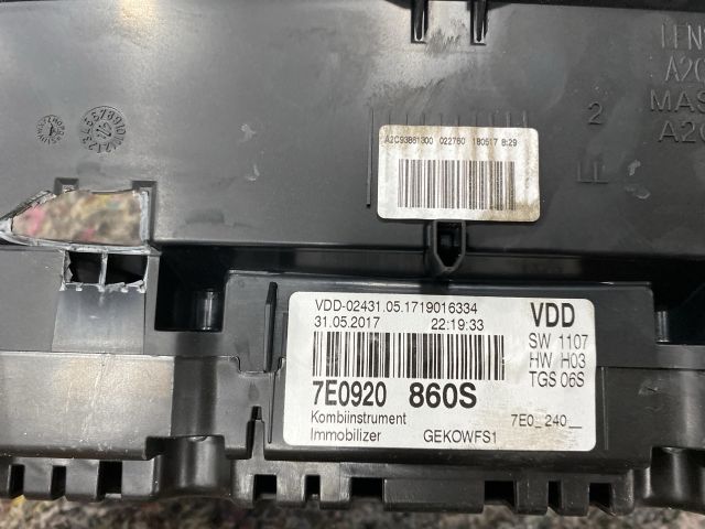 bontott VW TRANSPORTER Kilométeróra