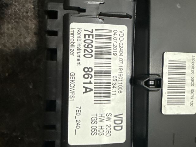 bontott VW TRANSPORTER Kilométeróra