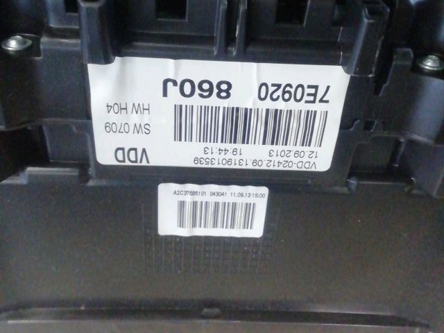 bontott VW TRANSPORTER Kilométeróra