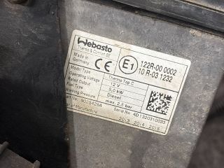 bontott VW TRANSPORTER Állófűtés (Részeivel)