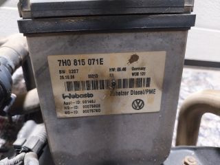 bontott VW TRANSPORTER Állófűtés (Részeivel)