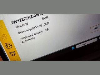 bontott VW TRANSPORTER Bal első Ajtó (Üres lemez)