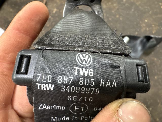 bontott VW TRANSPORTER Bal első Biztonsági Öv