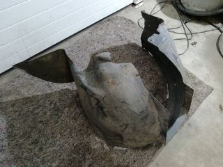 bontott VW TRANSPORTER Bal első Első Dobbetét (Kerékjárati, Műanyag)