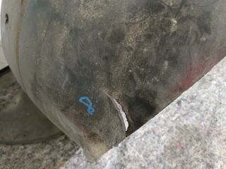 bontott VW TRANSPORTER Bal első Első Dobbetét (Kerékjárati, Műanyag)