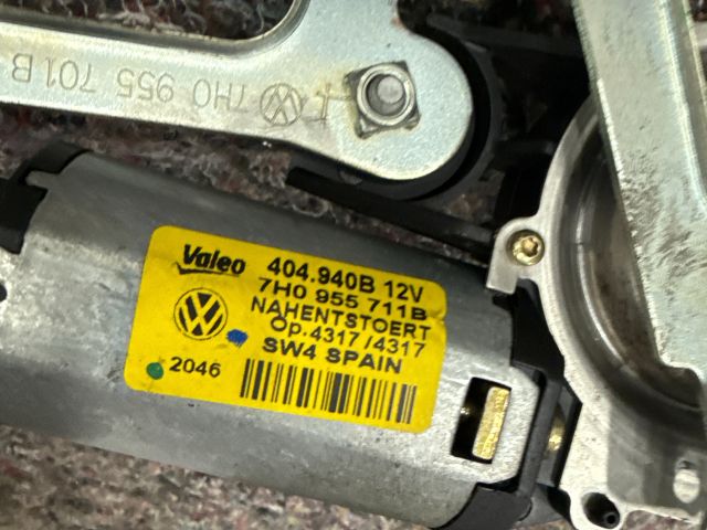 bontott VW TRANSPORTER Bal hátsó Ablaktörlő Motor