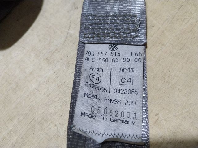 bontott VW TRANSPORTER Bal hátsó Biztonsági Öv Csat