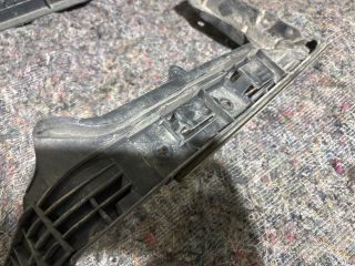 bontott VW TRANSPORTER Bal hátsó Oldal Lökhárító Tartó (Műanyag)