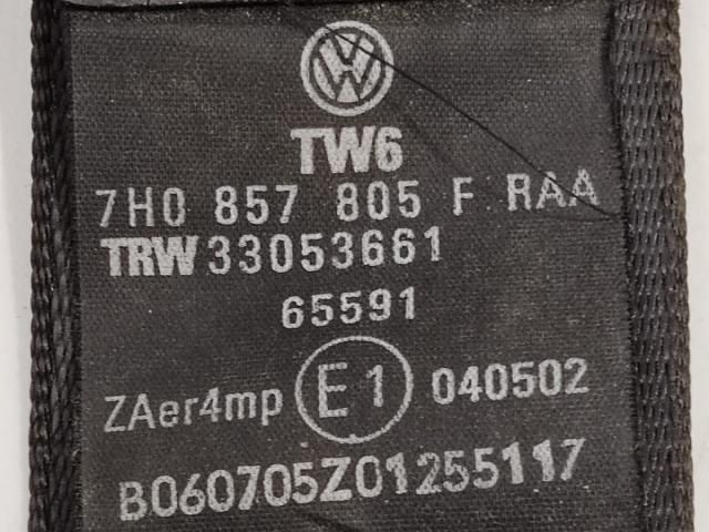 bontott VW TRANSPORTER Bal Övfeszítő Biztonsági Öv