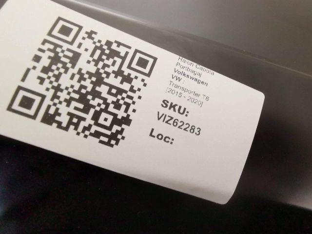 bontott VW TRANSPORTER Csomagtérajtó (Üres lemez)