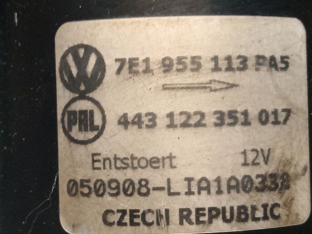 bontott VW TRANSPORTER Első Ablaktörlő Szerkezet Motorral