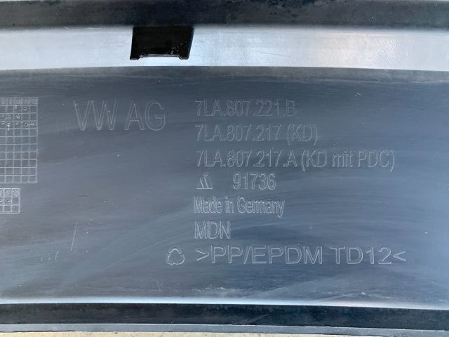 bontott VW TRANSPORTER Első Lökhárító (Üresen)