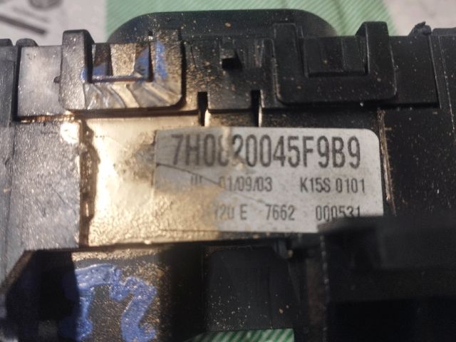 bontott VW TRANSPORTER Fűtéskapcsoló (manuális klímás)