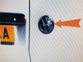 bontott VW TRANSPORTER Hátsó Embléma