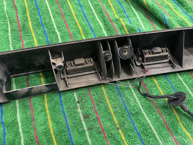 bontott VW TRANSPORTER Hátsó Rendszámtábla Világítás