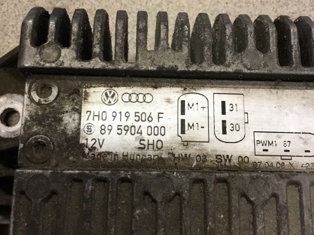 bontott VW TRANSPORTER Hűtőventilátor Motor