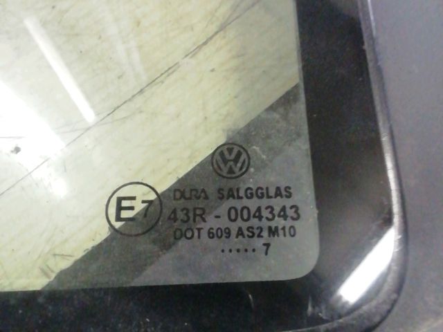 bontott VW TRANSPORTER Jobb C Oszlop Oldalablak Üveg