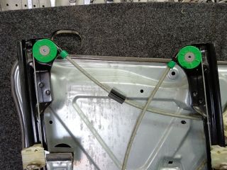 bontott VW TRANSPORTER Jobb első Ablakemelő Szerkezet (Mechanikus)