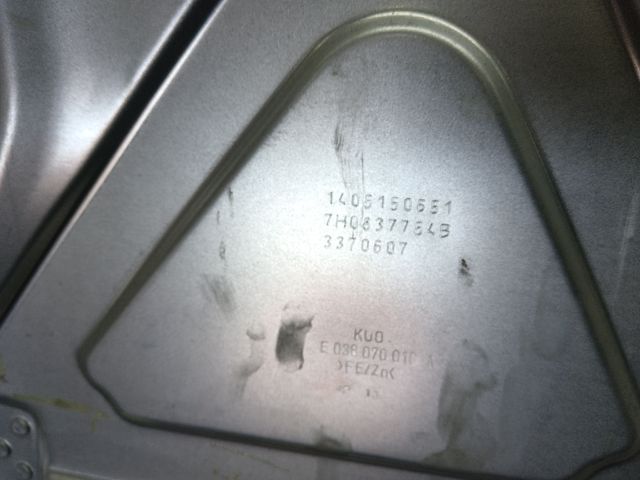 bontott VW TRANSPORTER Jobb első Ablakemelő Szerkezet (Mechanikus)