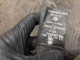 bontott VW TRANSPORTER Jobb első Biztonsági Öv