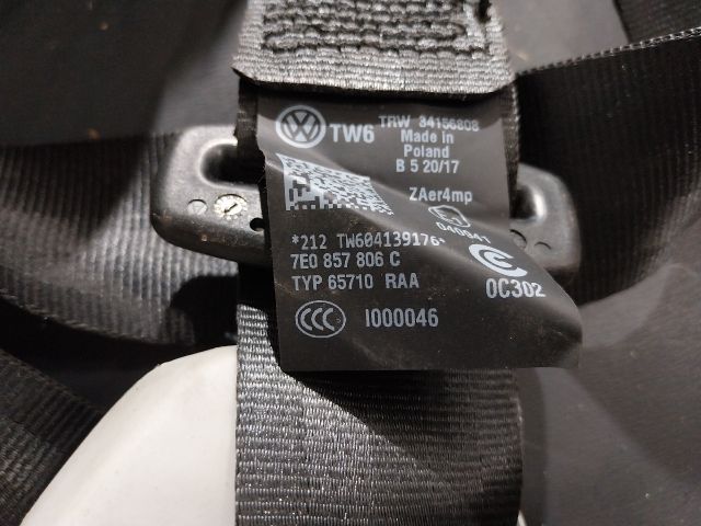 bontott VW TRANSPORTER Jobb első Biztonsági Öv