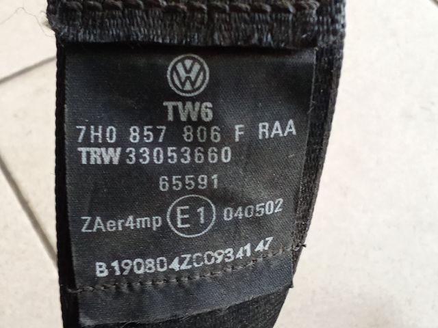 bontott VW TRANSPORTER Jobb első Biztonsági Öv