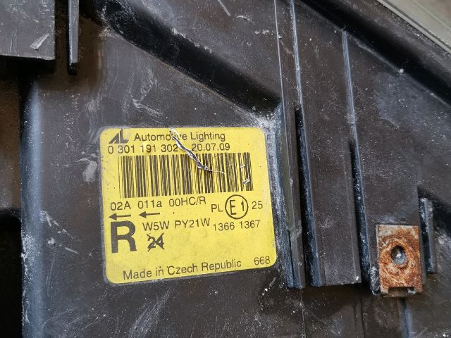 bontott VW TRANSPORTER Jobb Fényszóró