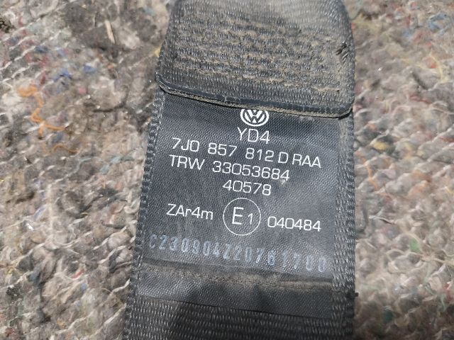 bontott VW TRANSPORTER Jobb hátsó Biztonsági Öv