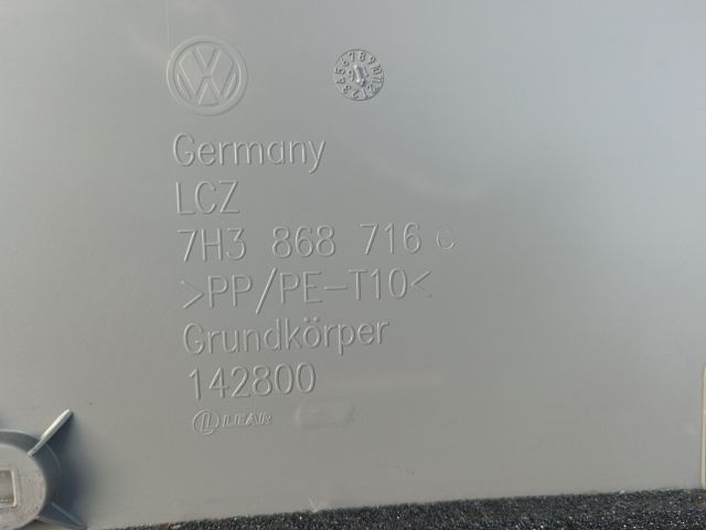 bontott VW TRANSPORTER Jobb hátsó Csomagtér Burkolat (Műanyag)