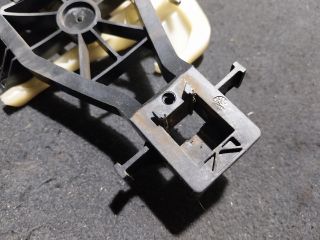 bontott VW TRANSPORTER Jobb hátsó Külső Kilincsfészek