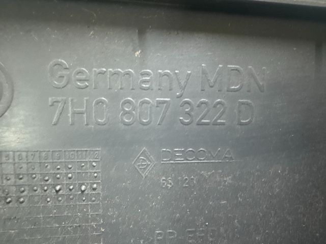 bontott VW TRANSPORTER Jobb hátsó Lökhárító Sarok (Műanyag)