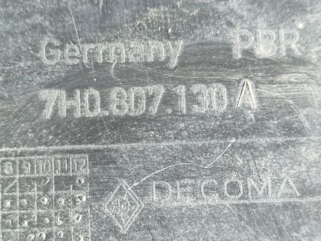 bontott VW TRANSPORTER Jobb hátsó Lökhárító Sarok (Műanyag)