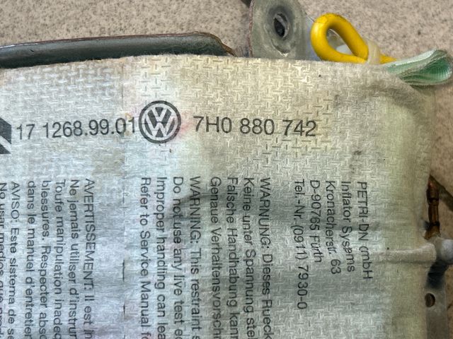 bontott VW TRANSPORTER Jobb Oldallégzsák