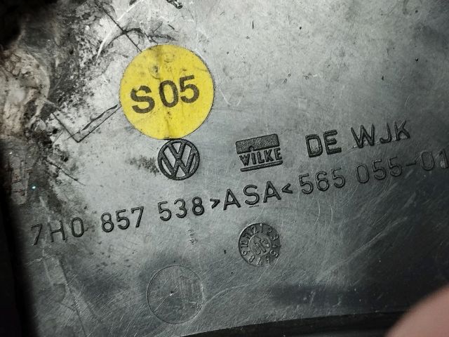bontott VW TRANSPORTER Jobb Visszapillantó Tükör Előtti Burkolat