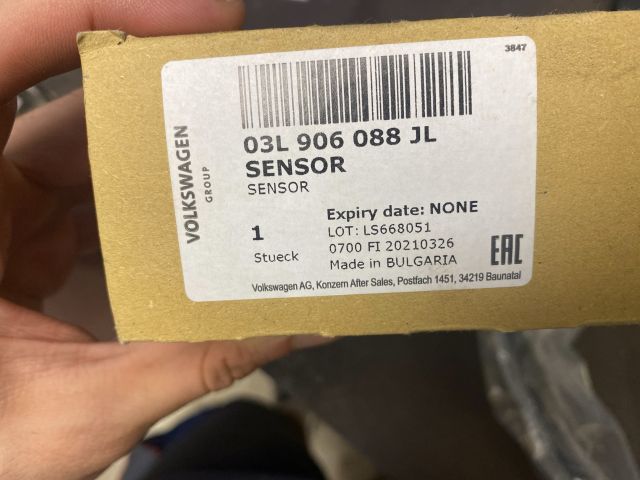 bontott VW TRANSPORTER Kipufogó Hőmérséklet Érzékelő