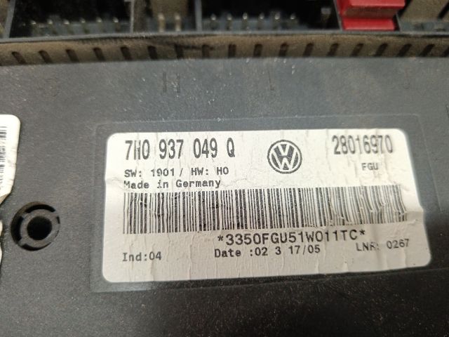 bontott VW TRANSPORTER Komfort Elektronika