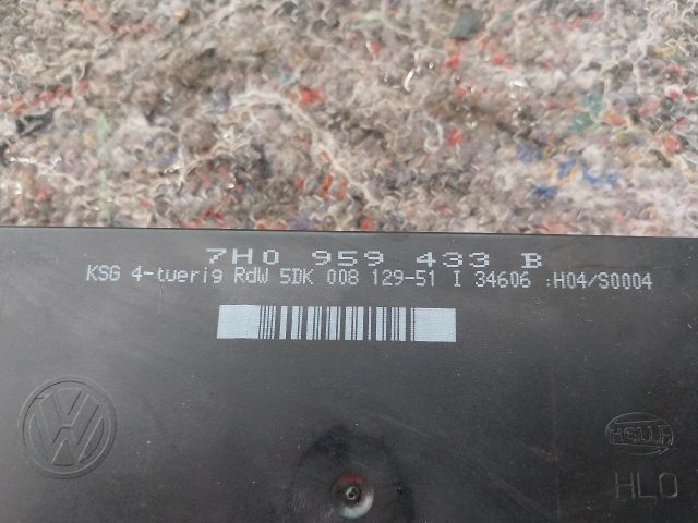 bontott VW TRANSPORTER Komfort Elektronika